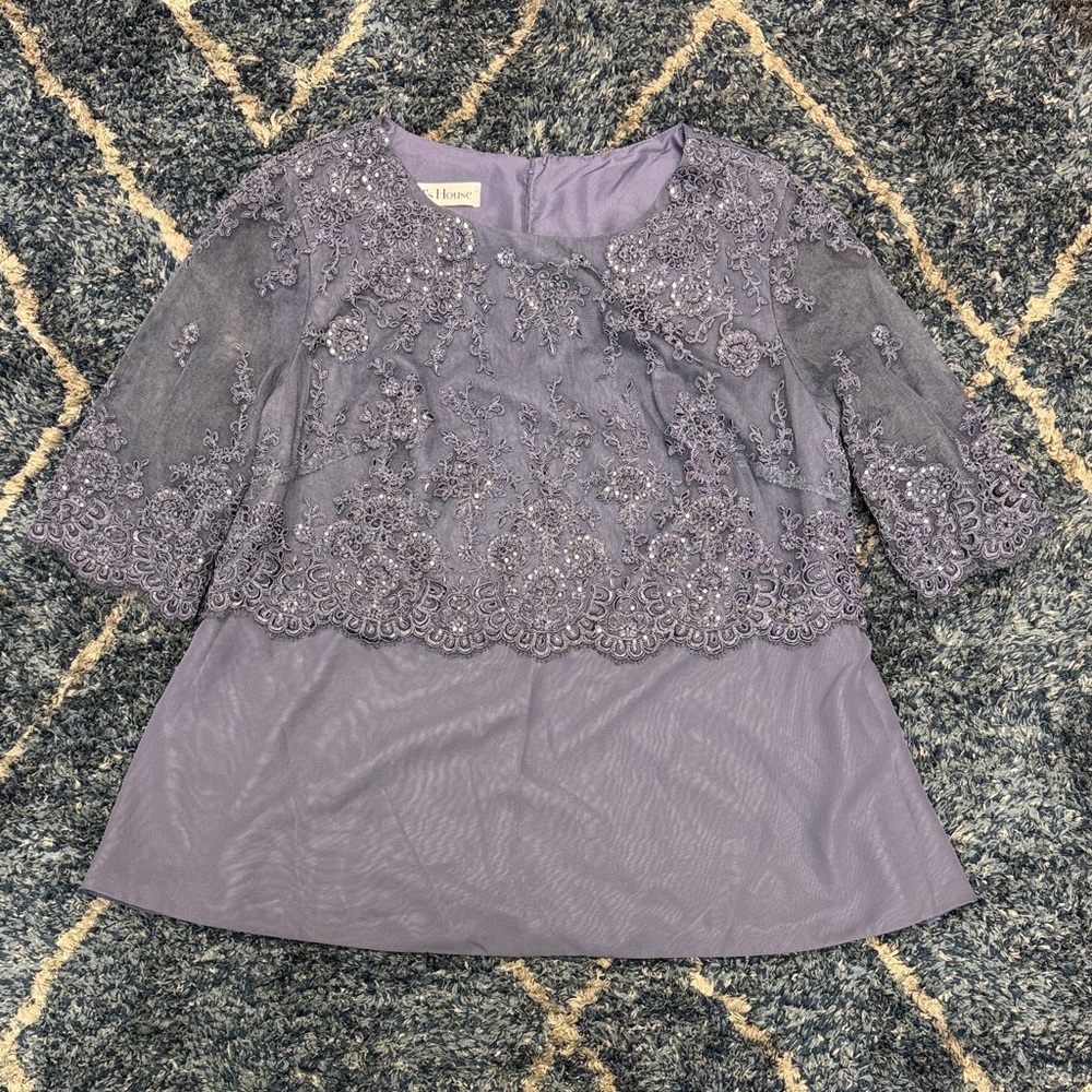 New JJ’s HOUSE Lace Blouse XXL